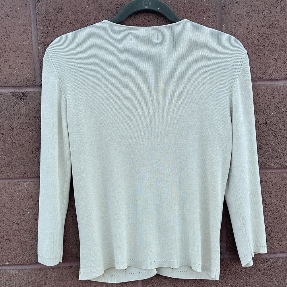 Banana Republic 100% Silk Button-Up Cardigan Sweater - Picture 5 of 5